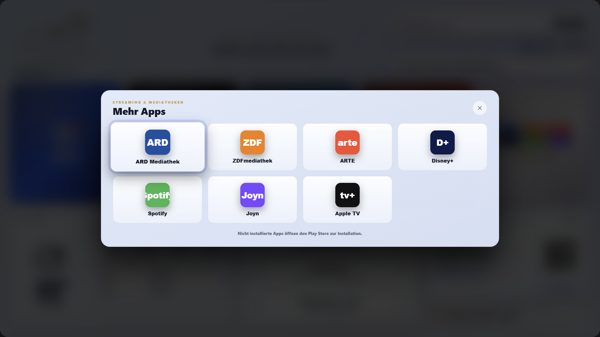 Mehr Apps (Light)
